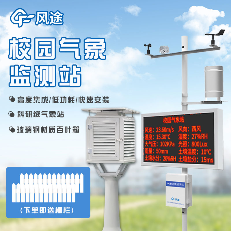 怎樣選擇校園氣象站的配置方式？